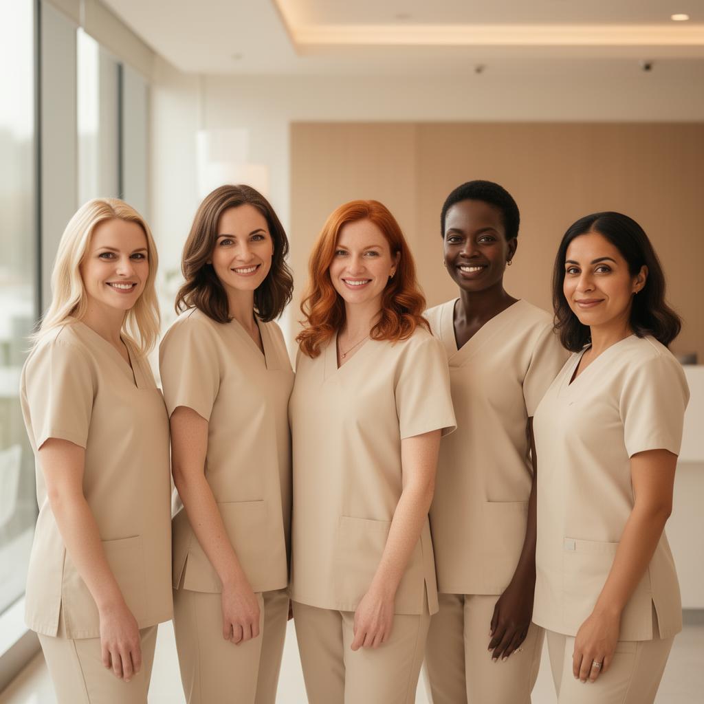 The dental team at Viva Dental Studio
